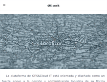 Tablet Screenshot of gpscloudit.com